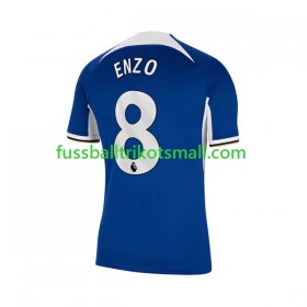 Fußballtrikots Chelsea Enzo Fernandez 8 2023-2024 Kurzarm Heimtrikotsatz kaufen